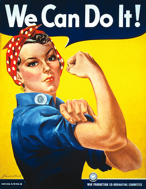 we can do it WWII war propaganda picture 