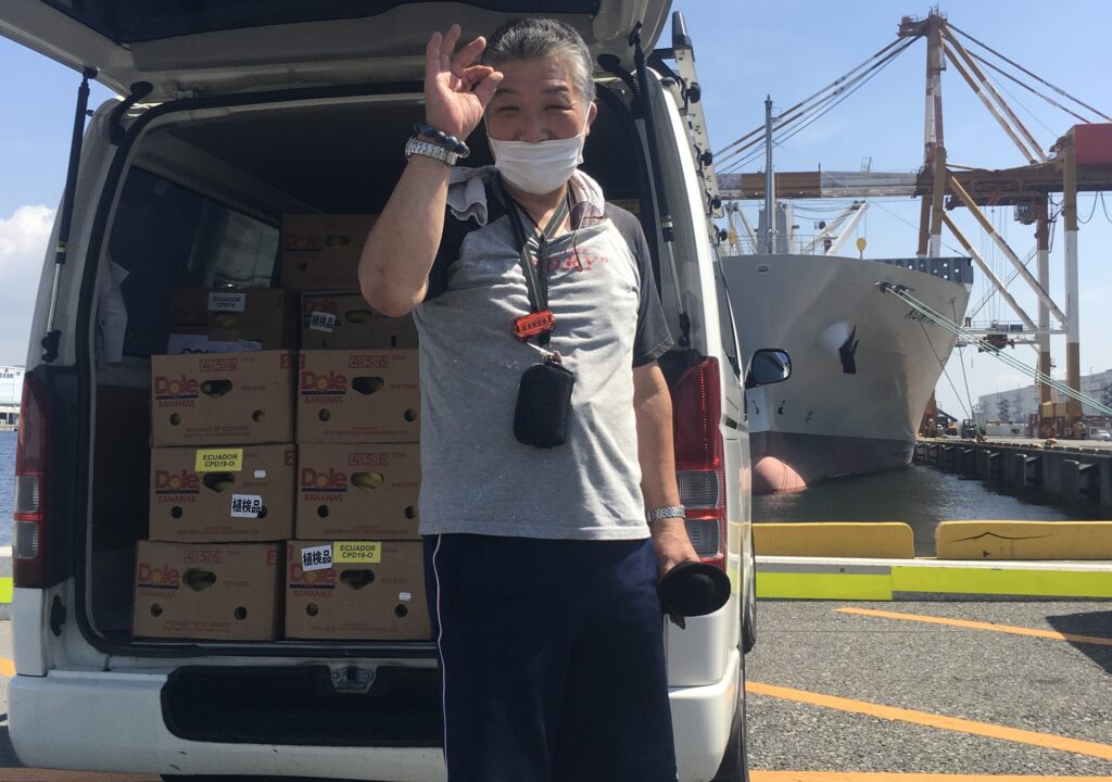 Mr. Hori, kozmoz foodbank volunteer driver